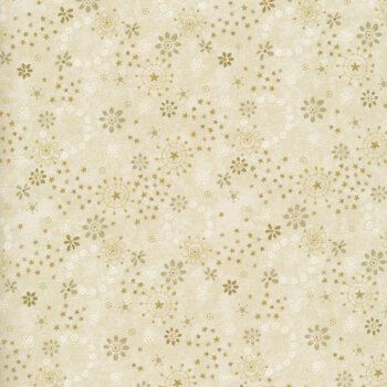 Froth and Bubble 2931-44 Cream by Janet Rae Nesbitt for Henry Glass Fabrics REM