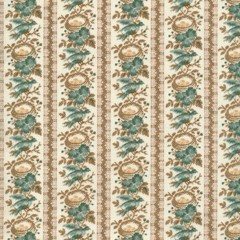 The Fox Homestead 2960-36 Cream Green by Buttermilk Basin from Henry Glass Fabrics