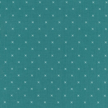 Bee Cross Stitch C745-Riley Teal by Lori Holt for Riley Blake Designs
