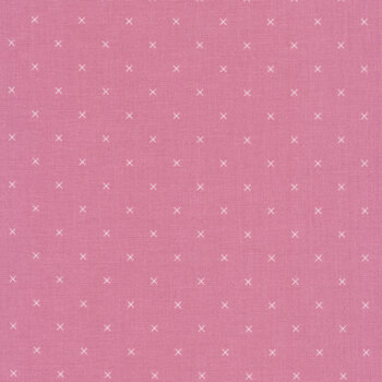 Small Dark Pink Leafy Branches on Dark Pink Quilting Fabric by Yard  #285 