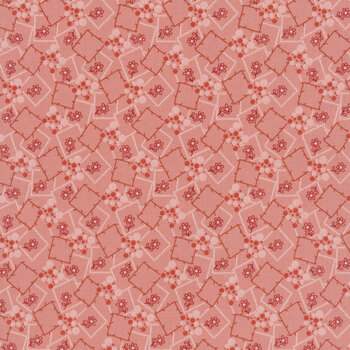 Strawberries and Cream A-357-E Rose Quartz by Edyta Sitar for Andover Fabrics