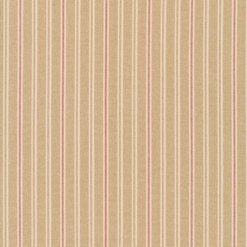 Strawberries and Cream A-9846-NR Linen by Edyta Sitar for Andover Fabrics