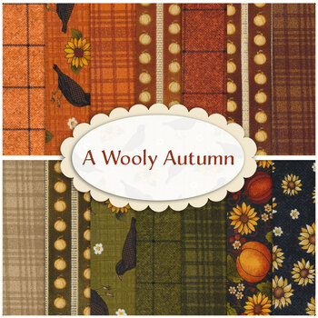 A Wooly Autumn  14 FQ Pack by Benartex