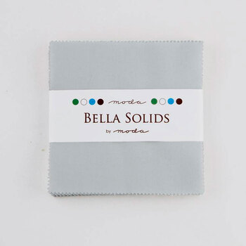 Bella Solids  Charm Pack Zen Grey - 9900PP-185 by Moda Fabrics