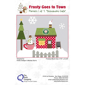 Frosty Goes to Town Pattern - Set of 7
