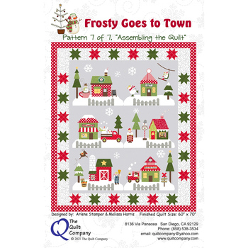 Frosty Goes to Town - Set of 7 + Fabric Accessory Packet