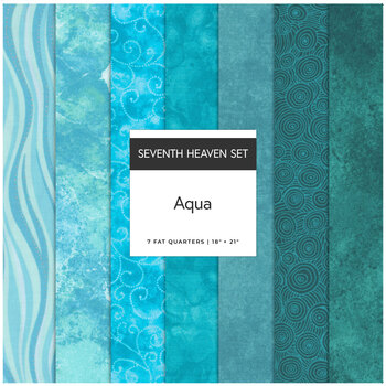 Seventh Heaven  7 FQ Set - Aqua