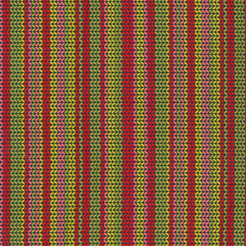 A Cozy Winter 13152-43 Green/Red by Cherry Guidry for Benartex