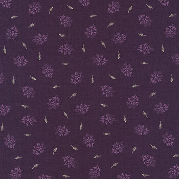 Plumberry II R170452 Purple by Pam Buda for Marcus Fabrics