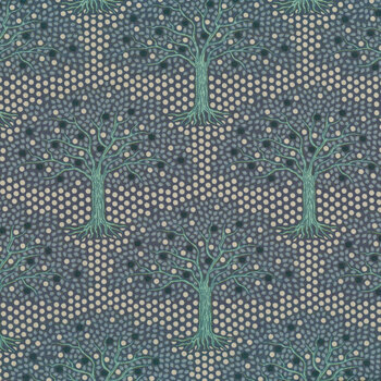 Hometown 100468 - Apple Garden Blue by Tone Finnanger for Tilda