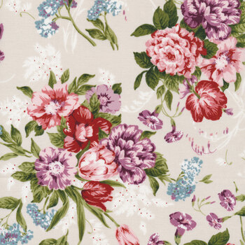 Pink fabric by the yard, pink swirl fabric by the yard, pink marble fabric,  pink cotton fabric, pink tonal fabric, #17135