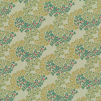 Hometown 100479-Berry Tangle Sage by Tone Finnanger for Tilda