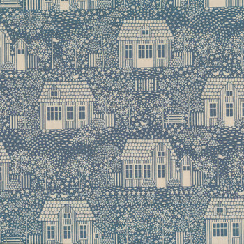 Hometown 110058 - My Neighborhood Blue by Tone Finnanger for Tilda