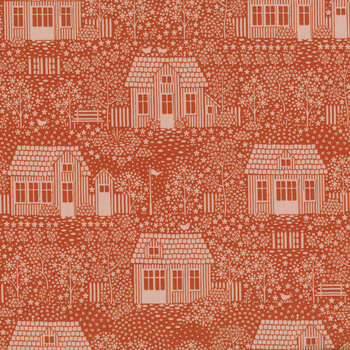 Hometown 110059 - My Neighborhood Rust by Tone Finnanger for Tilda