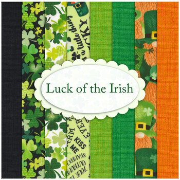 Luck of the Irish  8 FQ Set by Gail Cadden for Timeless Treasures Fabrics