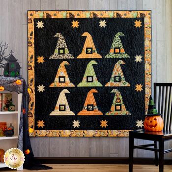  BeWitched Quilt Kit - Halloween Whimsy - RESERVE