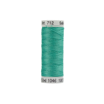 Sulky 12 wt Cotton Petites Thread #1046 Teal - 50yds