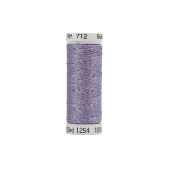Sulky 12 wt Cotton Petites Thread #1254 Dusty Lavender - 50 yds