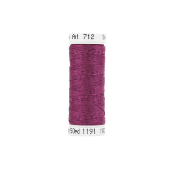 Sulky 12 wt Cotton Petites Thread #1191 Dark Rose - 50 yds