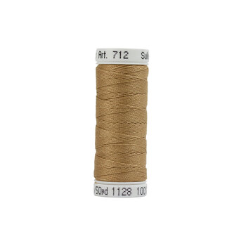 Sulky 12 wt Cotton Petites Thread #1128 Dark Ecru - 50 yds