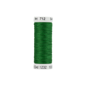 Sulky 12 wt Cotton Petites Thread #1232 Classic Green - 50 yd