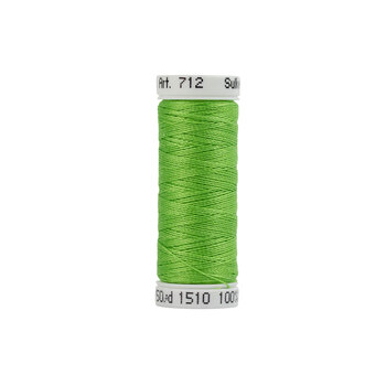 Sulky 12 wt Cotton Petites Thread #1510 Lime Green - 50 yd