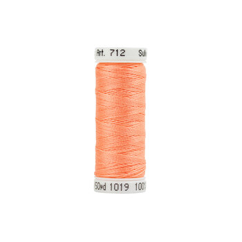Sulky 12 wt Cotton Petites Thread #1019 Peach - 50 yds