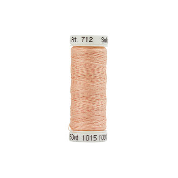 Sulky 12 wt Cotton Petites Thread #1015 Medium Peach - 50 yds