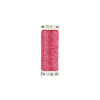 Sulky 12 wt Cotton Petites Thread #1109 Hot Pink - 50 yds