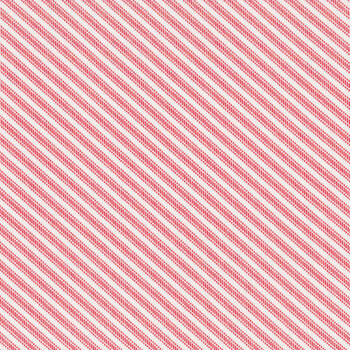 Dwell 55274-11 Ticking Stripe Red by Camille Roskelley for Moda Fabrics