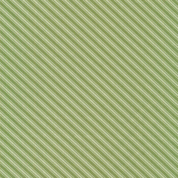 Dwell 55274-17 Ticking Stripe Grass by Camille Roskelley for Moda Fabrics