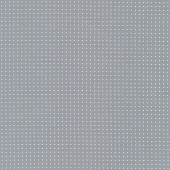 Dwell 55276-18 Pin Dot Gray by Camille Roskelley for Moda Fabrics