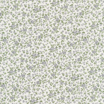 Dwell 55277-31 Pin Dot Cream Grass by Camille Roskelley for Moda Fabrics REM