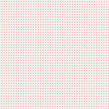 Dwell 55276-11 Pin Dot Red by Camille Roskelley for Moda Fabrics REM