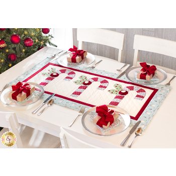  Twisted Peppermint Table Runner Kit - I Believe In Angels