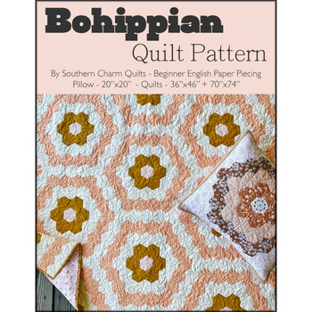 Bohippian Quilt Pattern - English Paper Piecing