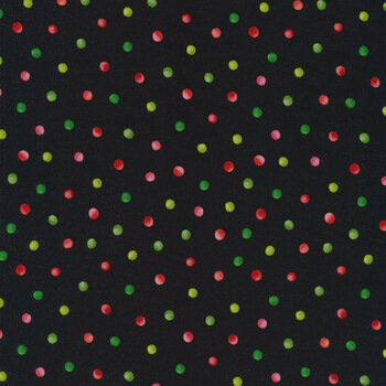 Watermelon Party DOT-CD1928-Black from Timeless Treasures