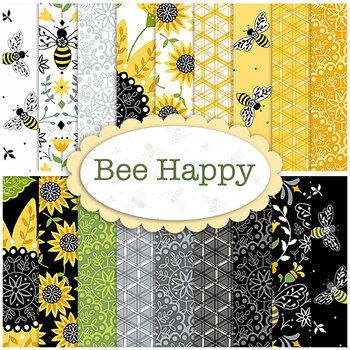 Bee Happy  18 FQ Set by Andover Fabrics