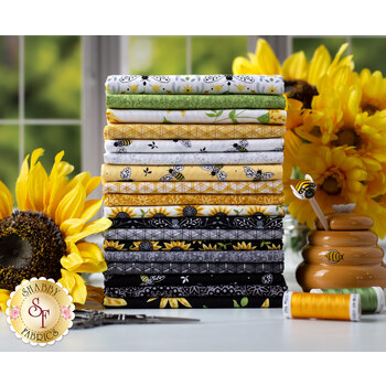 Bee Happy  18 FQ Set by Andover Fabrics