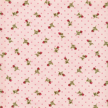 Bouquet Of Roses 21369-123 Baby Pink by Debbie Beaves for Robert Kaufman