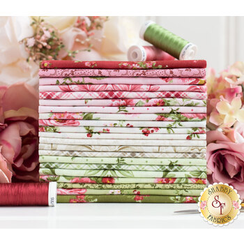 Bouquet Of Roses  21 FQ Bundle by Debbie Beaves for Robert Kaufman
