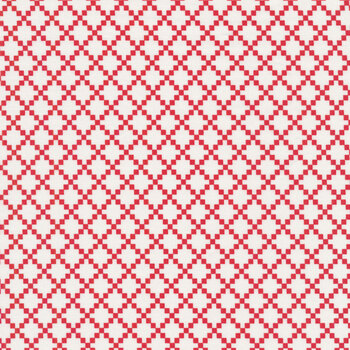 Dwell 55272-11 Nine Patch Cream Red by Camille Roskelley for Moda Fabrics