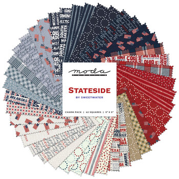 Stateside  Charm Pack by Sweetwater for Moda Fabrics