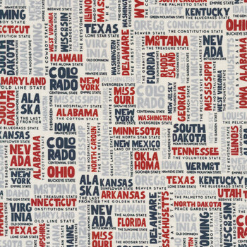 Stateside 55610-31 States Americana by Sweetwater for Moda Fabrics