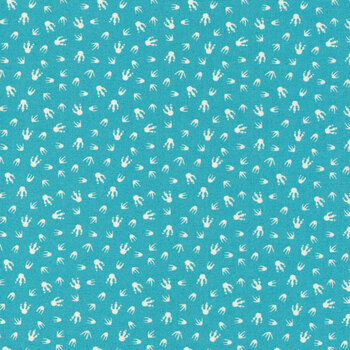 Stomp Stomp Roar! 20824-14 Aqua by Stacy Iest Hsu with Moda Fabrics