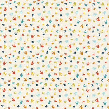 Stomp Stomp Roar! 20824-11 Bone by Stacy Iest Hsu with Moda Fabrics