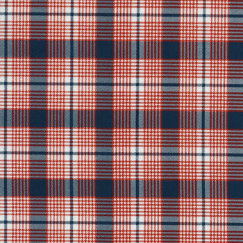 Stateside 55614-13 Plaid Navy by Sweetwater for Moda Fabrics