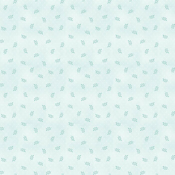 Dorothy Jean's Flower Garden 2973-17 Spa Blue by Mary Jane Carey for Henry Glass Fabrics