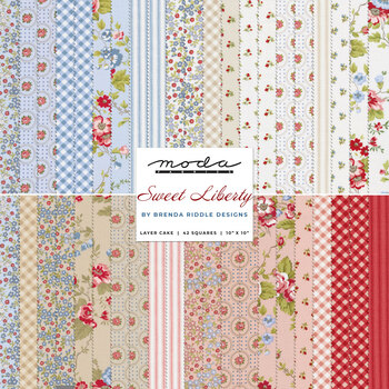 Sweet Liberty  Layer Cake by Brenda Riddle for Moda Fabrics