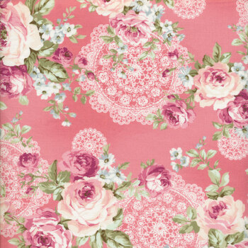 Ruru Bouquet- Rose Waltz 2450-11F by Quilt Gate